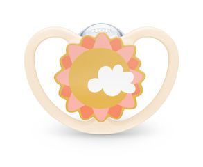 Nuk Space Πιπίλα Σιλικόνης Ήλιος 6-18m
