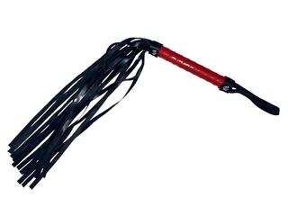 Spicy Games Handle Fetish Black/Red Whip 48 cm