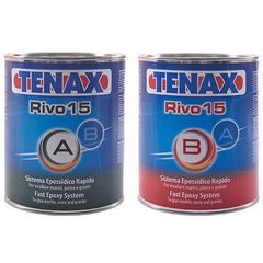 Εποξειδικός Στόκος Δύο Συστατικών (A:1ltr+B:1ltr) Rivo 15 Tenax