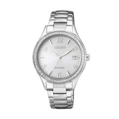 Citizen Eco Drive, Women's Watch, Silver Stainless Steel Bracelet EO1180-82A