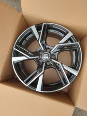 SEAT EW16-THOTH 7.5X17 5X100 ET 36 CB  BLACK POLISH-thumb-1
