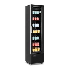 Βιτρίνα Κατάψυξης Slim 226lt 49.4x52.1x191.5cm Klimaitalia SLIM FREEZER 225 T BLACK