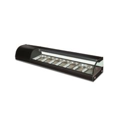 Βιτρίνα Συντήρησης Sushi Για 7 GN 1/3 180x41.5x30cm Klimaitalia SH 180