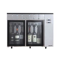 Βιτρίνα - Διανεμητής Κρασιών Για 6 Φιάλες 84.5x38x64.1cm Klimaitalia SOMMELIER 6