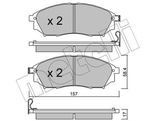 ΣΕΤ ΤΑΚΑΚΙΑ METELLI 22-0819-0