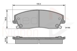 ΣΕΤ ΔΙΣΚΟΦΡΕΝΑ ΕΜΠΡ. CHRYSLER-DODGE COMLINE ADB36085