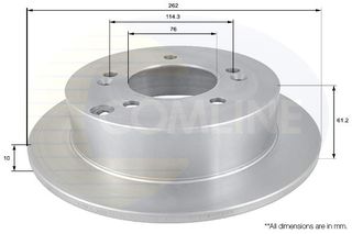 ΔΙΣΚΟΠΛΑΚΑ ΟΠΙΣΘ. HYUNDAI COMLINE ADC1066