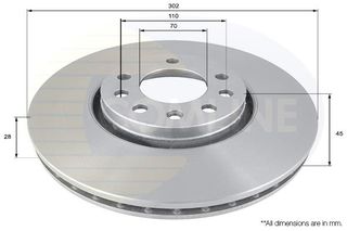 ΔΙΣΚΟΠΛΑΚΑ ΕΜΠΡΟΣΘ.OPEL COMLINE ADC1115V