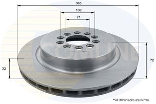 ΔΙΣΚΟΠΛΑΚΑ ΕΜΠΡΟΣΘ.JAGUAR COMLINE ADC1276V