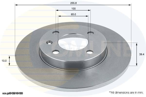 ΔΙΣΚΟΠΛΑΚΑ ΕΜΠΡΟΣΘ.SEAT-VW COMLINE ADC1403