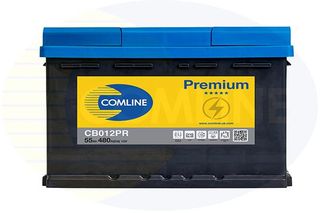 ΜΠΑΤΑΡΙΑ Premium 55 AH 480 CCA Δεξιά COMLINE CB012PR