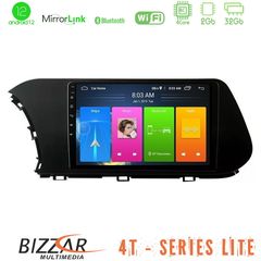 Bizzar 4T Series Hyundai i20 2021-2024 4Core Android12 2+32GB Navigation Multimedia Tablet 10 | Pancarshop