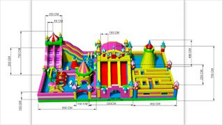 Ενοικίαση Φουσκωτά παιχνίδια, φουσκωτά τσουλήθρες, φουσκωτά τραμπολίνο. AQ2004