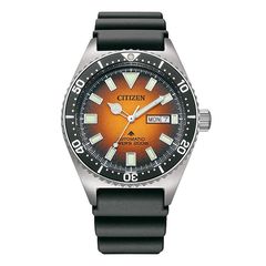 Citizen Promaster Divers, Men's Automatic Watch, Black Polyurethane Strap NY0120-01ZE