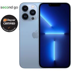 Second Go Certified μεταχειρισμένο Apple iPhone 13 Pro 256GB Sierra Blue