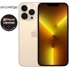 Second Go Certified μεταχειρισμένο Apple iPhone 13 Pro 256GB Gold