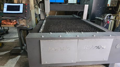HELLENIC ROBOTICS 3KW CNC HRL-1530 LASER ΚΟΠΗΣ ΜΕ ΠΡΟΒΛΗΜΑ