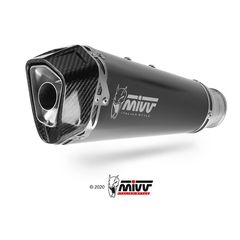 Τελικο Εξατμισης Delta Race Moto Guzzi V100 Mandello 22-24 S.s Black/Carbon | Mivv