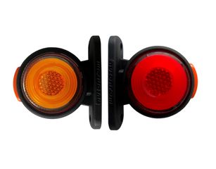 Σετ LED Τριπλά Πλευρικά Φώτα Θέσης Κόκκινο / Κίτρινο / Κίτρινο 24V Εφέ Νέον FZ2XMAR933