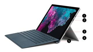 Καινούριο Microsoft Surface Pro 5 με πληκτρολόγιο 