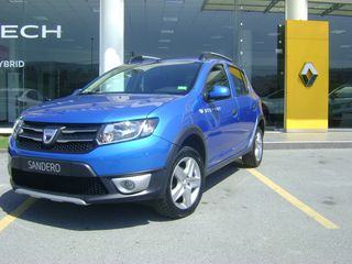 Dacia Sandero '16 1.5 STEPWAY-Prestige-Book Service-Άριστο!! 