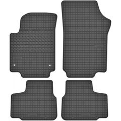 Σετ λαστιχένια Πατάκια 4 τεμαχίων για SKODA CITIGO VW UP SEAT MII με Στόπερς