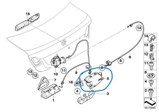 ΚΛΕΙΔΑΡΙΑ ΠΟΡΤ ΜΠΑΓΚΑΖ BMW E46 E81 E82 Ε87 E88 Ε85 Ε90 Ε92 Ε60 E63 / METZGER  ''BMW Bαμβακας''-thumb-8
