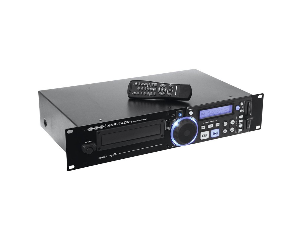 OMNITRONIC XCP-1400 Single CD Player - OMNITRONIC