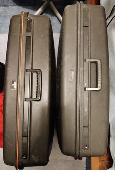 Vintage Delsey Club Large Suitcase (Hardcase)