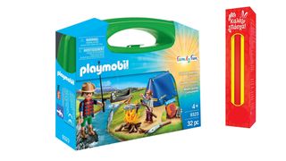 Playmobil Family Fun Camping Adventure Carry Case για 4+ ετών (9323) & Δώρο Λαμπάδα