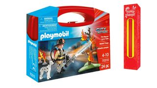 Playmobil City Action Fire Rescue Βαλιτσάκι Δασοπυροσβέστης για 4+ ετών (70310) & Δώρο Λαμπάδα