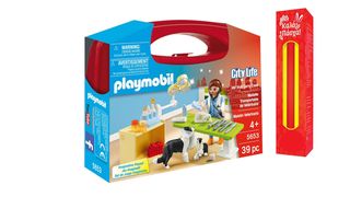 Playmobil City Life Βαλιτσάκι Κτηνιατρείο για 4+ ετών (5653) & Δώρο Λαμπάδα