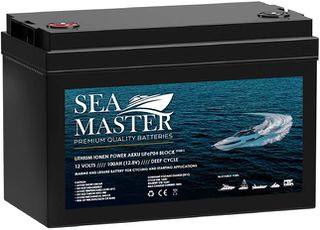 Μπαταρία Sea master Λιθίου SM-100L 12.8v-100ah, 1280Wh βαθειάς εκφόρτισης