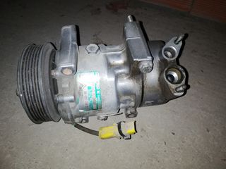  Κομπρεσέρ Aircondition PEUGEOT 206 307 SANDEN SD6V12 9646273880 KFW