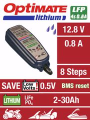 ΦΟΡΤΙΣΤΗΣ-ΤΕΣΤΕΡ OPTIMATE LITHIUM TECMATE  12.8V-0.8A