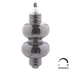 ΛΑΜΠΤΗΡΑΣ LED FILAMENT 8W E27 3000K SMOKE COLOR DIMMABLE HM4053.03