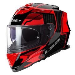 ΚΡΑΝΟΣ F/F LS2 800.24 STORM II TRACKER 22.06 BLACK RED M