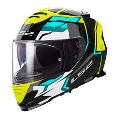 ΚΡΑΝΟΣ F/F LS2 800.24 STORM II TRACKER 22.06 BLACK YELLOW L