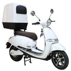 Ηλεκτρικό scooter E-FUN PUSA DELIVERY - ESF με κουτί Delivery 90lt με αναδιπλούμενη μεγάλη βάση & συναγερμό