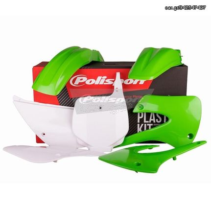 Κιτ Πλαστικα Kawasaki Kx 100 01-03 Oem Χρωμα | Polisport