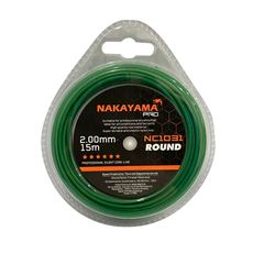 Μεσινέζα χορτοκοπτικών 2mm x 15m στρογγυλή NAKAYAMA NC1031