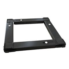 Roller 00684 Bάση Κουζίνας/Ψυγείου Τετράγωνη Μαύρη