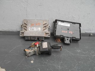 CLIO III 1.2 SET ΚΛΕΙΔΙΑ IMMOBILISER ΕΓΚΕΦΑΛΟΣ ΚΙΝΗΤΗΡΑ 8200522357 8200510536