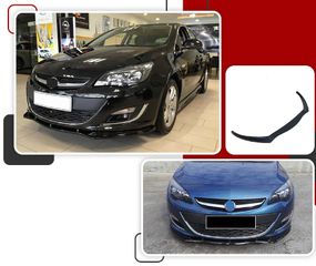 Lip spoiler μαύρο πλαστικό γυαλιστερό - Opel Astra J