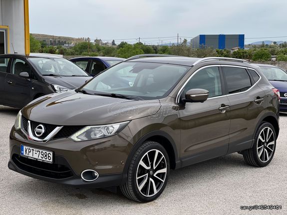 Nissan Qashqai '15 1.6 dCi Diesel 130ps TECHNA Panorama-Δέρμα