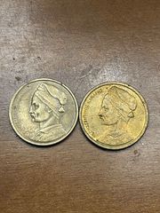 Δυο κέρματα ελληνικά 