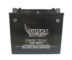ΜΠΑΤΑΡΙΑ ULTRA YTX20L-BS 12V 18AH 1TEM ΧΟΝΔΡΙΚΗ-ΛΙΑΝΙΚΗ
