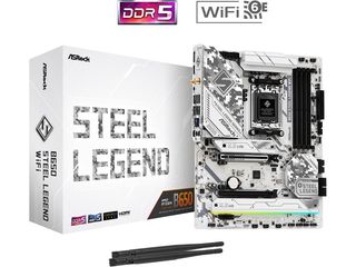 ASRock B650 Steel Legend WiFi Motherboard ATX με AMD AM5 Socket  - Πληρωμή και σε έως 9 δόσεις