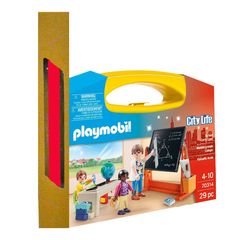Playmobil City Life: Maxi Βαλιτσάκι Σχολική Τάξη (70314) & Δώρο Λαμπάδα