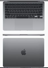 Apple APPLE MacBook Air MLXW3ZE (2022) ΚΑΙΝΟΥΡΓΙΟ 13.6'' Retina/ M2 8C/ 8GB/ 256GB SSD/ GPU 8C Laptop Space Grey 